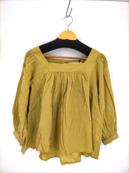 moussy(マウジー) SQUARE NECK BLOUSE レディース  FREE