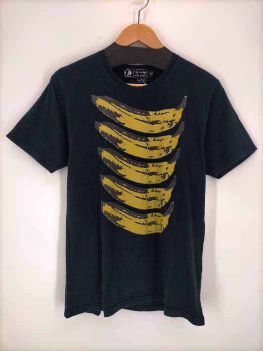 andy warhol by HYSTERIC GLAMOUR(アンディウォー ホル バイ ヒステリックグラマー) バナナ 4連 プリントTシャツ レディース  M