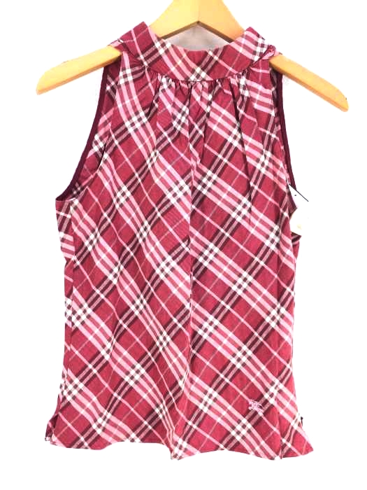 バーバリーブルーレーベル BURBERRY BLUE LABEL ノースリーブブラウス レディース 38