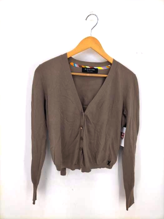 Paul Smith BLACK LABEL(ポールスミスブラックレーベル) バックベルトニットカーディガン レディース JPN：M