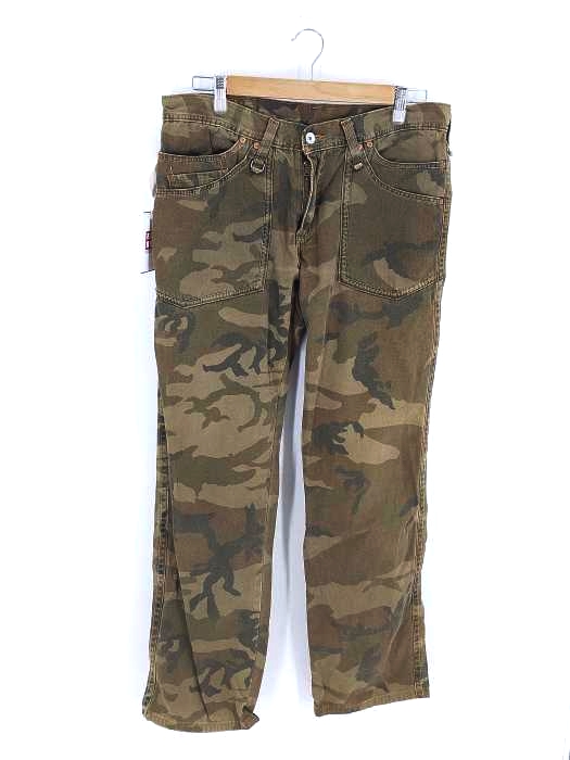 Levis(リーバイス) 702-00 ヘリンボーン カモ柄デニム メンズ 34inch