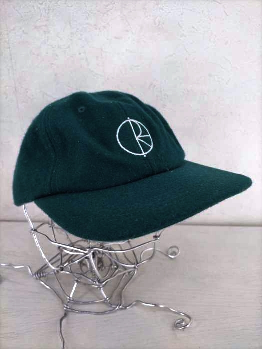 POLAR SKATE CO.(ポーラースケートカンパニー) ロゴ刺繍 ウール6パネルキャップ メンズ 表記無