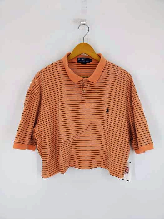 Polo by RALPH LAUREN(ポロバイラルフローレン) クロップド ポロシャツ  レディース JPN：XL