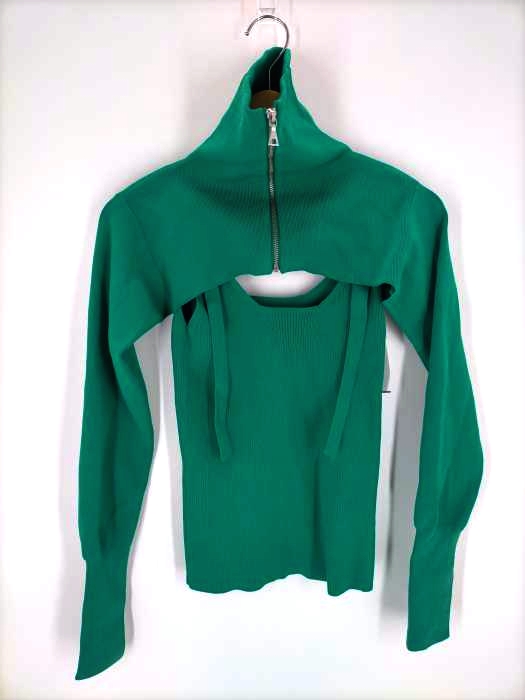 MAISON SPECIAL(メゾンスペシャル) 21AW 2WAYレイヤードニットボレロトップス レディース JPN：M