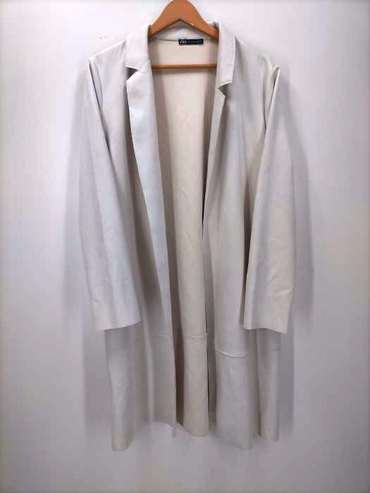ZARA(ザラ) フェイクスウェード ガウンコート レディース JPN：L