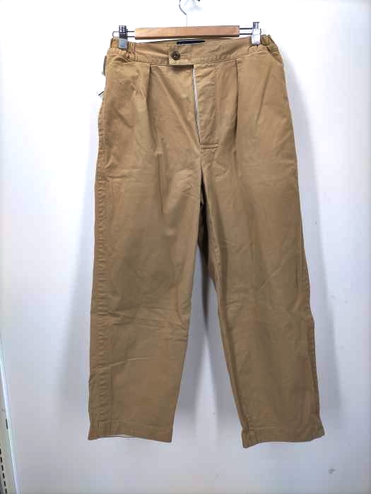 GYMPHLEX(ジムフレックス) ORGANIC COTTON ウエストドローコード コットンツイル イージーワイドチノパンツ メンズ JPN：L
