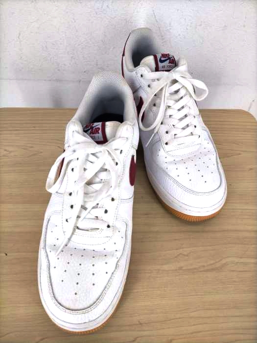 NIKE(ナイキ) AIR FORCE 1 07 2 WHITE/TEAM RED メンズ  27