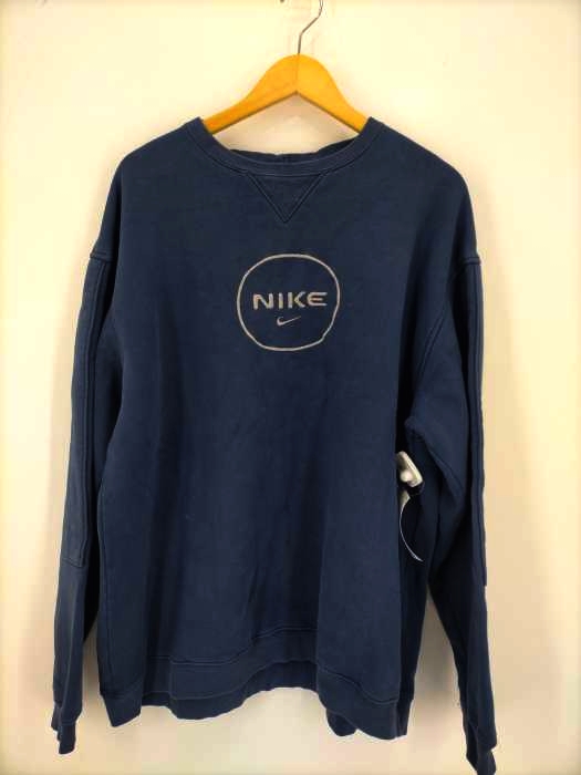 NIKE(ナイキ) ロゴ刺繍  クルーネックスウェット メンズ 表記無