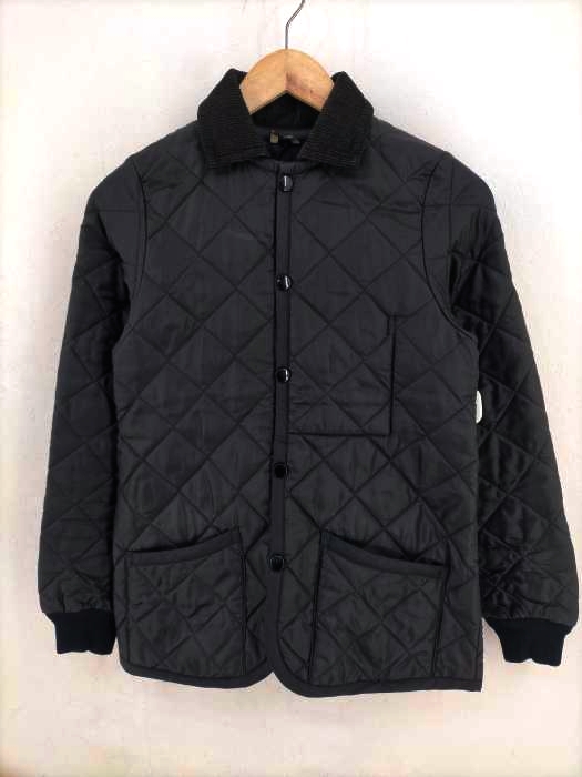 アーペーセー A.P.C. 90S 襟コーデュロイ切替 キルティングジャケット レディース import：S