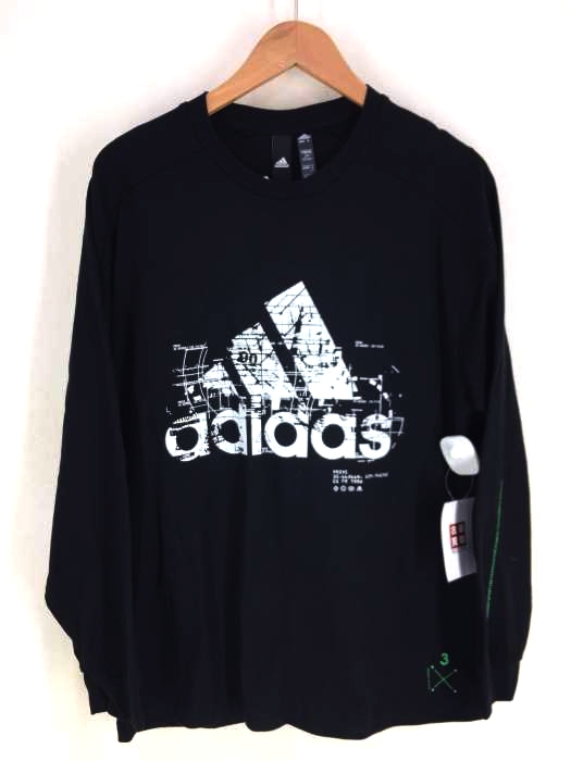 アディダス adidas ーティスト 長袖スウェットTシャツ メンズ  M