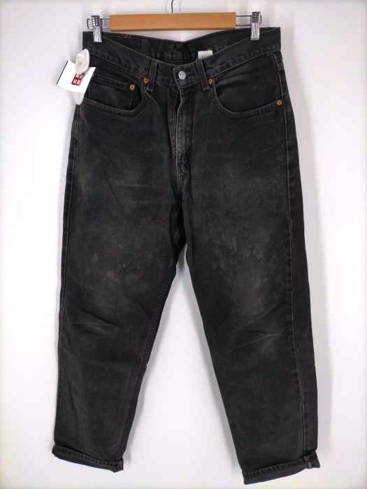 リーバイス Levis 90S 550 RELAXED FIT 後染めブラックデニムパンツ メンズ  33×32