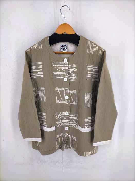 ユーズドフルギ USED古着 {{PRODUCE COMPANY}} 90S ジャガードブルゾン メンズ import：L