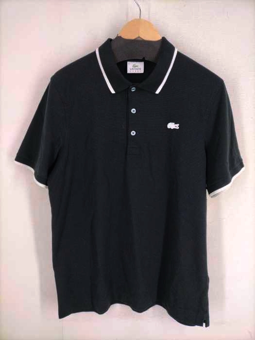 ラコステ LACOSTE 銀ワニ刺繍ポロシャツ メンズ JPN：5