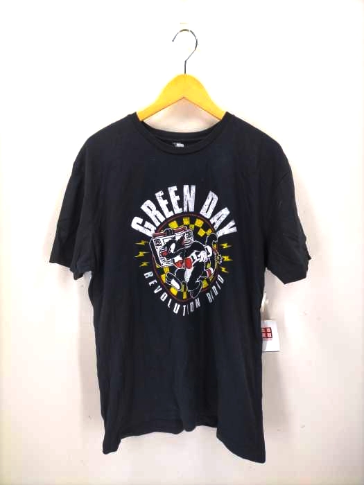 ユーズドフルギ USED古着 GREEN DAY バンドTシャツ メンズ JPN：XL
