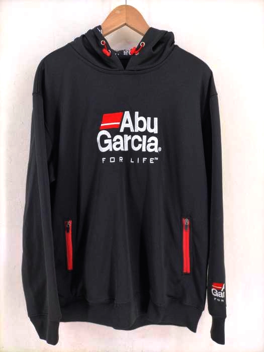 アブガルシア abu garcia ロゴ刺繍 プルオーバーパーカー メンズ 表記無