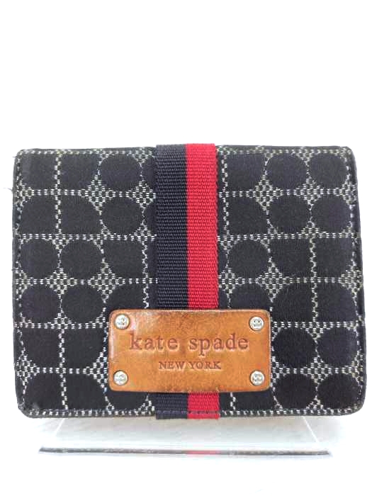 ケイトスペードニューヨーク kate spade NEW YORK 総柄二つ折り財部 レディース 表記無