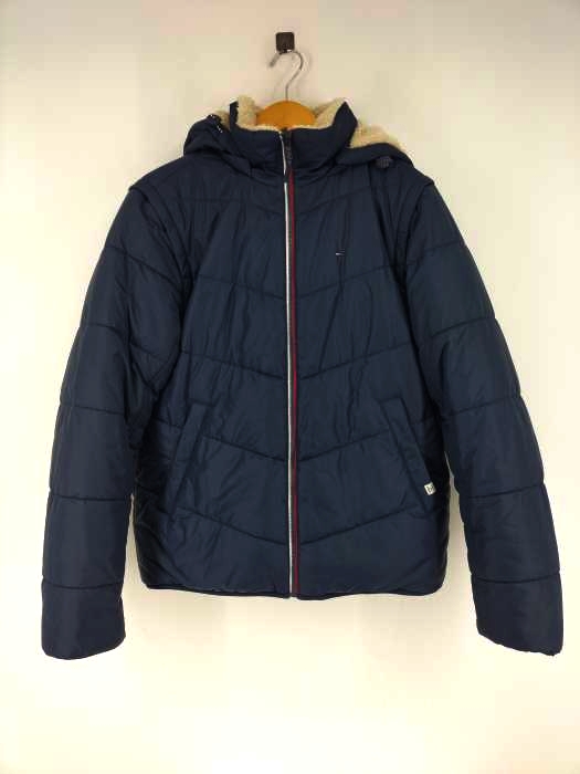 トミージーンズ tommy jeans 2WAYボアジャケット メンズ import：M