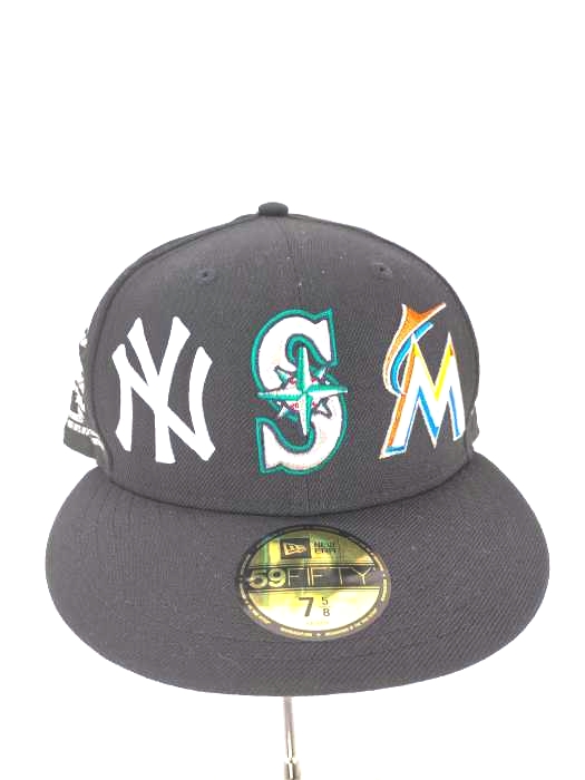 ニューエラ NEWERA 59FIFTY 引退記念モデル Ichiro イチロー シアトルマリナーズ ニューヨークヤンキース マイアミマーリンズ  メンズ 7 5/8
