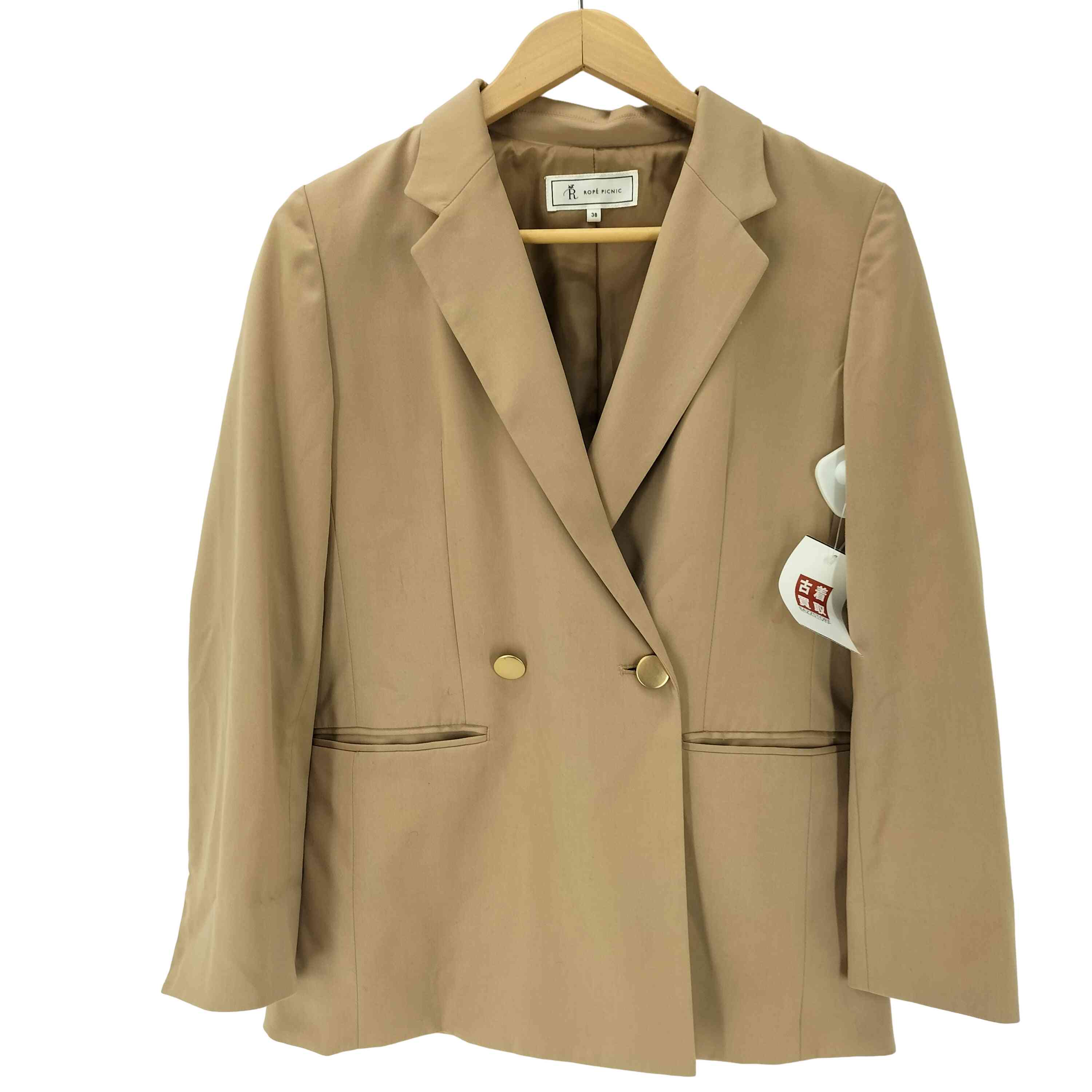 Rope Picnic(ロペピクニック) 20AW ダブル ジャケット レディース JPN：38 【中古】【ブランド古着バズストア】