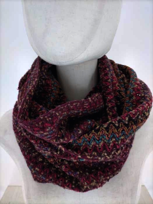 Missoni ミッソーニ 総柄スヌード レディース ファッション雑貨 マフラー スカーフ ブランド古着買取販売バズストア