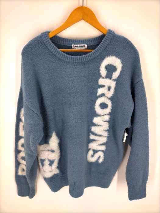 RODEO CROWNS(ロデオクラウンズ) 21aw ロゴシャギーニットトップス レディース FREE