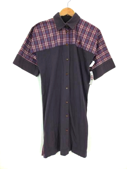 Vivienne Westwood RED LABEL(ヴィヴィアンウエストウッドレッドレーベル) 切替チェックシャツワンピース レディース  2