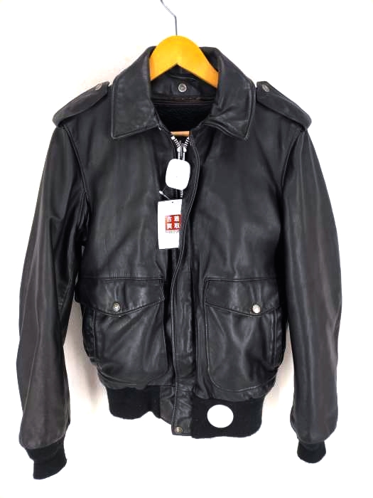 Schott(ショット) USA製 A-2 レザーフライトジャケット メンズ  34