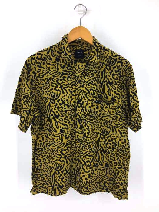 RVCA(ルーカ) S/S ヒョウ柄 シャツ メンズ JPN：M