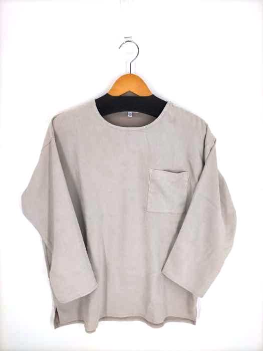 BEAUTY & YOUTH UNITED ARROWS(ビューティーアンドユースユナイテッドアローズ) スエードタッチ ワイド クウォータースリーブカットソー メンズ JPN:S