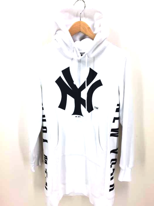 マジェスティック MAJESTIC NYプリント ワンピース レディース JPN：M
