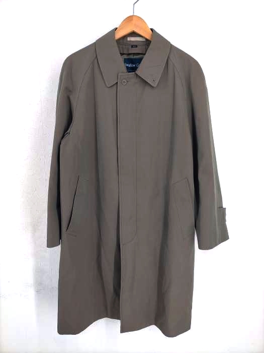 USED古着(ユーズドフルギ) Swallow Coat 玉虫 比翼ステンカラーコート メンズ 表記無