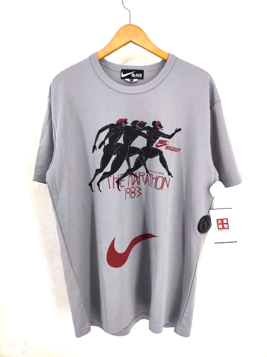 BLACK COMME des GARCONS(ブラックコムデギャルソン) AD2021 21AW プリントTシャツ メンズ JPN：XXL