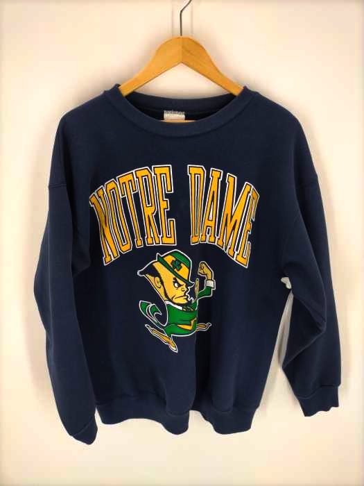 USED古着(ユーズドフルギ) 90S 20-20sport notre dame カレッジスウェット メンズ JPN：XL
