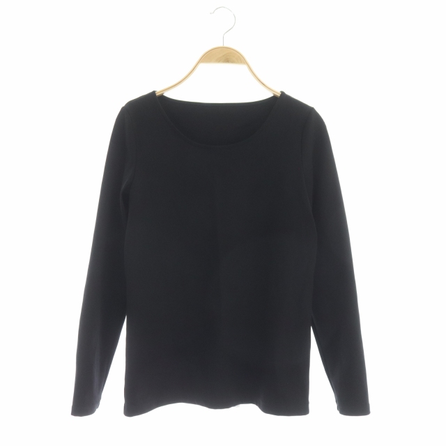 theory(セオリー) 20SS GYM 2 LUYTON カットソー プルオーバー 長袖 ストレッチ S 黒 ブラック /DF レディース S