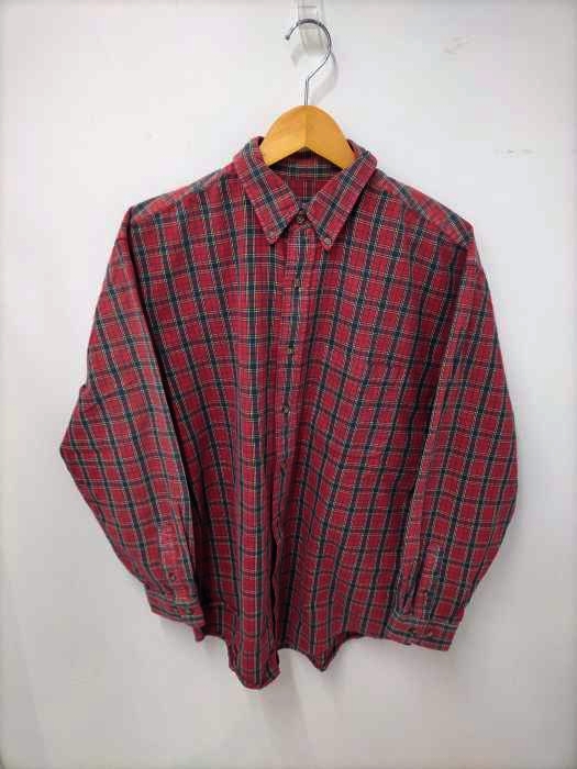 Eddie Bauer(エディーバウアー) 00S チェックBDシャツ メンズ import：M