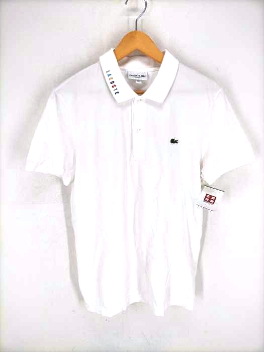 LACOSTE(ラコステ) マルチカラーネーム刺しゅうポロ メンズ JPN:M