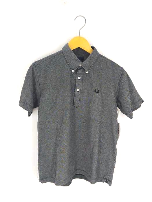 FRED PERRY(フレッドペリー) 鹿の子 半袖ポロシャツ メンズ JPN：L