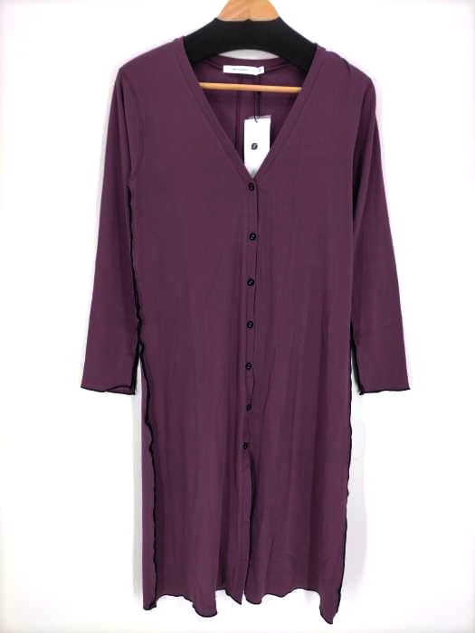 マウジー moussy RIB LONG CARDIGAN レディース  FREE