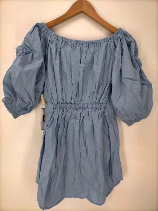 SLY(スライ) SHIRRING オフ SHOULDER TUNIC レディース  1