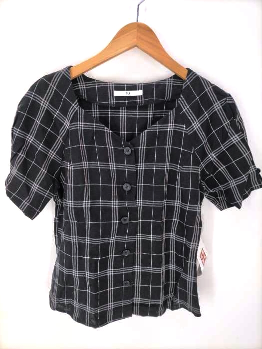 SLY(スライ) DRIES CHECK TOPS レディース  FREE