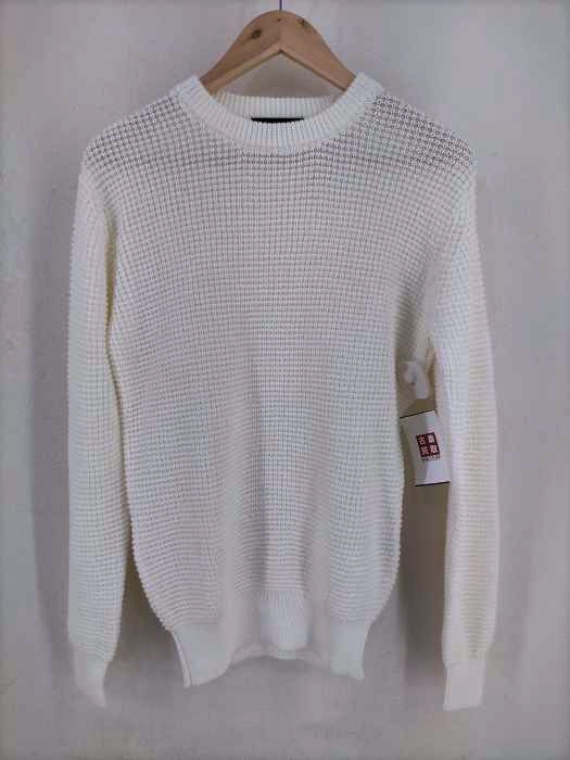 アズールバイマウジー AZUL by moussy WAFFLE STITCH CN KNIT メンズ  M
