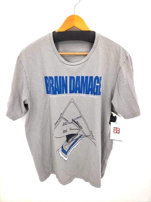 UNDERCOVER(アンダーカバー) 筆記体タグ BRAIN DAMAGE クルーネックTシャツ メンズ JPN：4