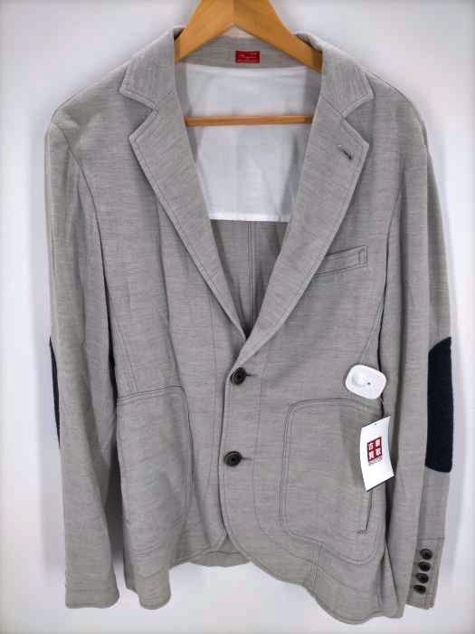 D/him(ダブルスタンダードクロージングヒム) 13AW TESSIL GROSSO エルボーパッチ付きテーラードジャケット メンズ JPN：48