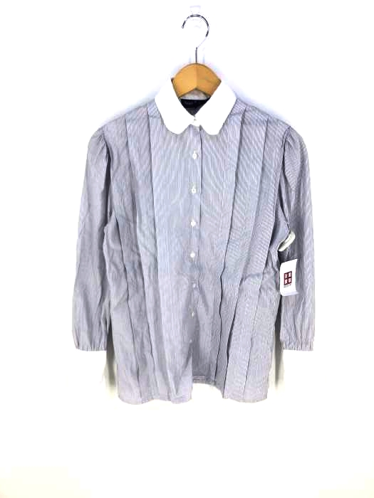 RALPH LAUREN(ラルフローレン) プリーツ加工ダブルカフスシャツ レディース  9