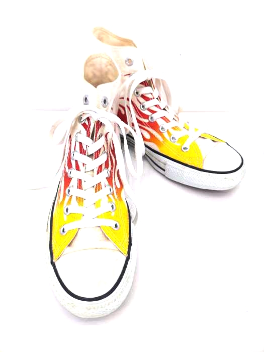 コンバース CONVERSE イグナイト ファイヤー ALLSTARキャンバスハイカットスニーカー メンズ  25.5