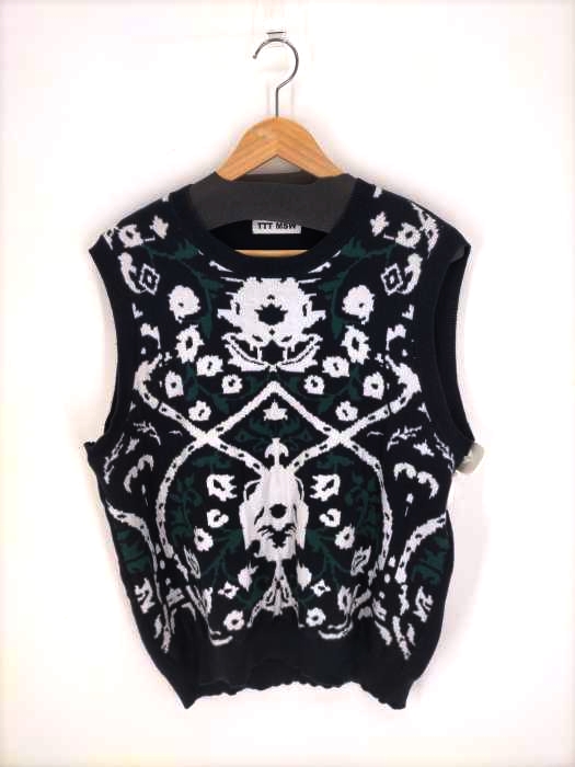 TTT_MSW(ティーモダンストリートウエア) 21SS Persia Knit Vest メンズ  L