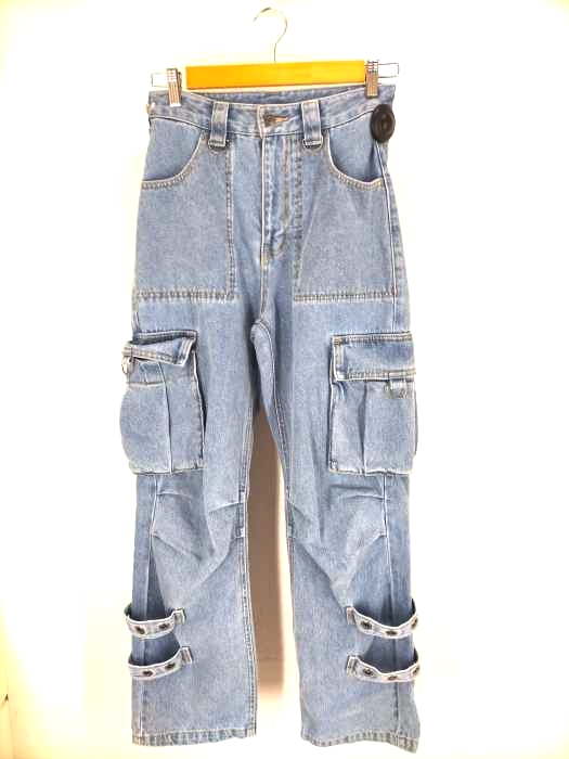 X-girl(エックスガール) DENIM CARGO PANTS レディース  S