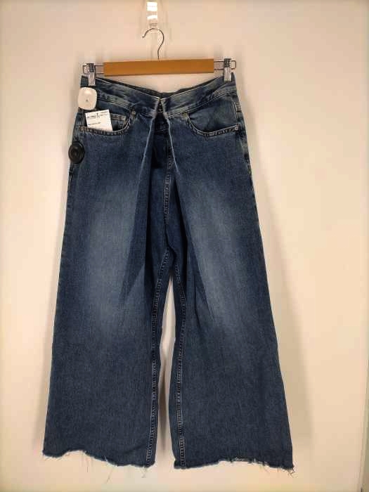 JOHN LAWRENCE SULLIVAN(ジョンローレンスサリバン) WASHED DENIM WIDE PANTS レディース JPN：M
