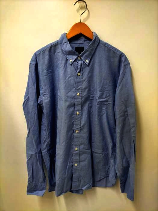 ジェイクルー J.CREW シャンブレーL/Sシャツ メンズ JPN：XL