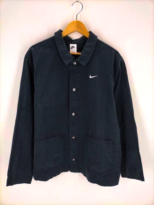 ナイキ NIKE 22AW  AS M NL CHORE COAT JKT UL BLACK/WHITE メンズ JPN：XL